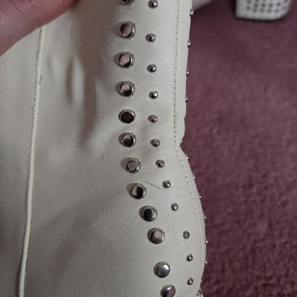 Fashion Nova Studded Heeled Booties - Picture 3 of 10